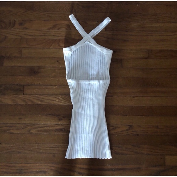 ❤️SOLD❤️ White Mini Dress - Picture 4 of 4